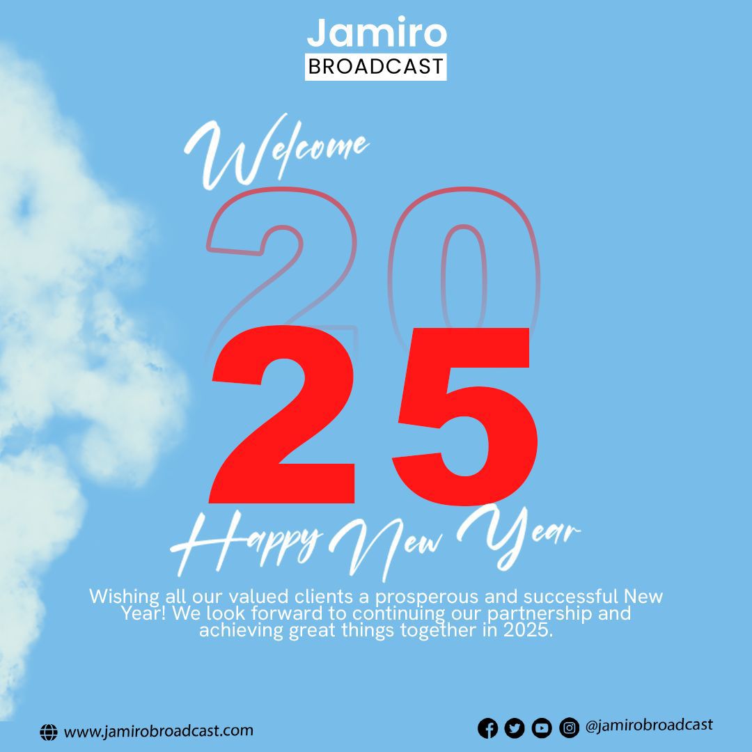 #jamirobroadcast
#feelthediffere
#NewYear2025