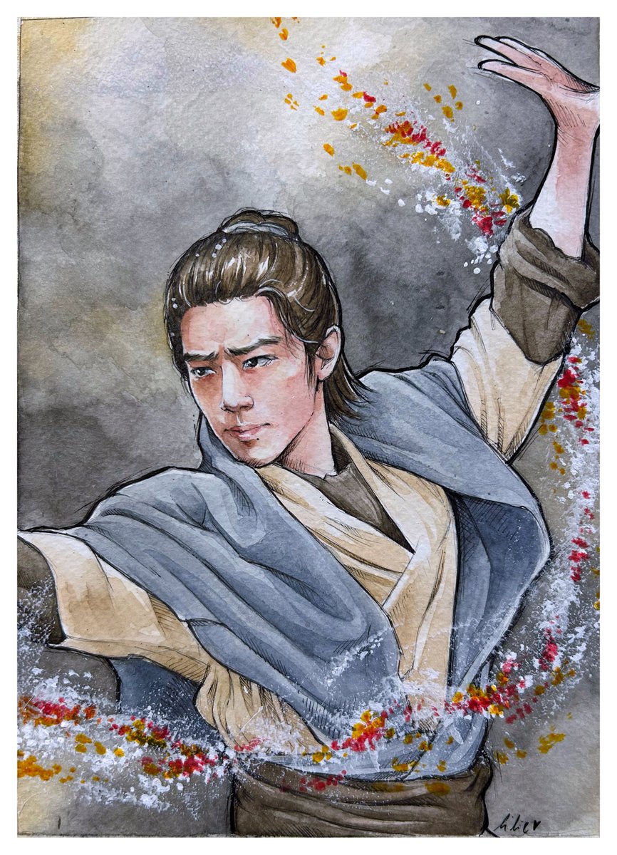 Finally i finished the first painting of the year and it’s Xiao Zhan as Guo Jing in #TheLegendOfTheCondorHeroes!
I’m so excited for this movie! 
#XiaoZhan #XiaoZhanfanart