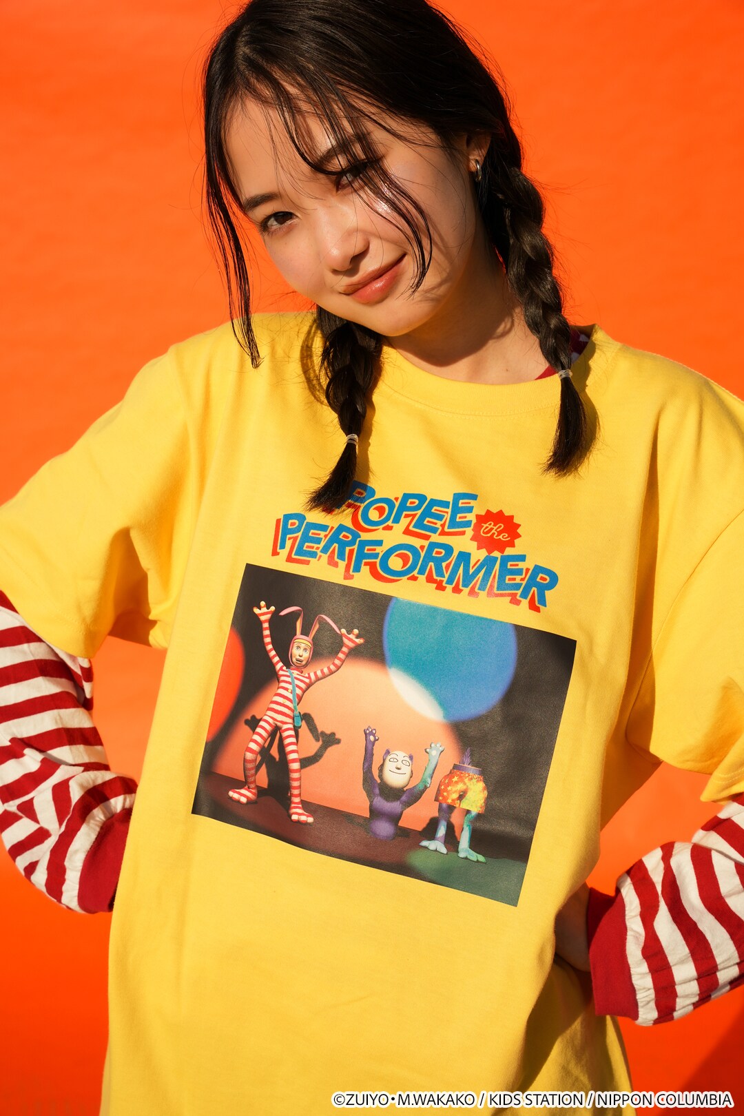 ポピーザぱフォーマー ケダモノTシャツ ブラック Lサイズ 🎪 ポピーザ