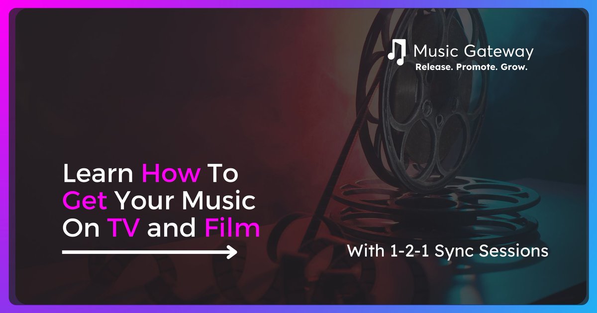 Did you know that one of the most lucrative opportunities for #musicians today is getting your tracks featured in TV, films, gaming, and advertising? We’re offering 1-2-1 Sync Sessions with our expert sync team to help you navigate the world of #sync. buff.ly/3PxkMGq