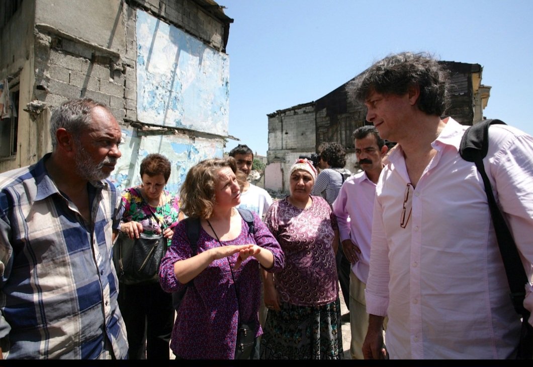 KentinTozu's tweet photo. As #SulukulePlatform we are deeply grieved that Prof Yves Cabannes, a valuable academic and comrade,who has worked against forced evictions in Sulukule+ Istanbul neighborhoods passed away.His efforts for alternative plans will be remembered.May he rest in peace. We will miss him. https://t.co/nV1SU0okWL