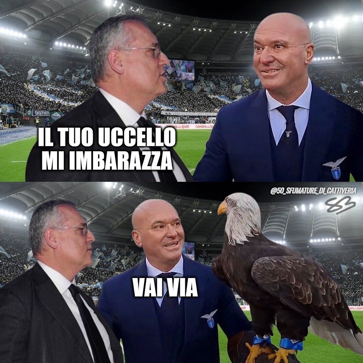 StefanoBusani's tweet image. #Lotito #Bernabe #Lazio