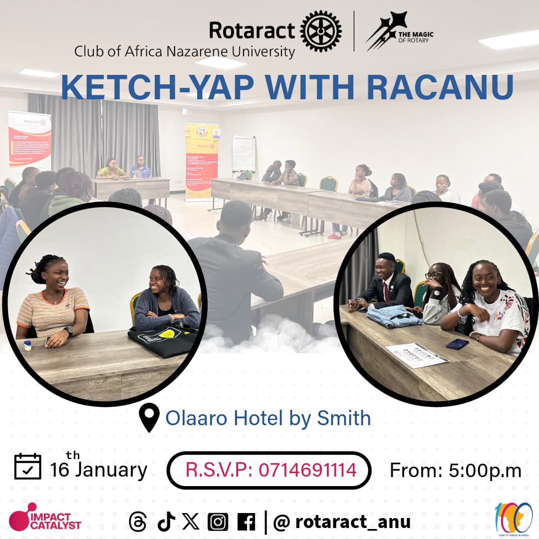 Rotaract Club of Africa Nazarene Uni tweet media