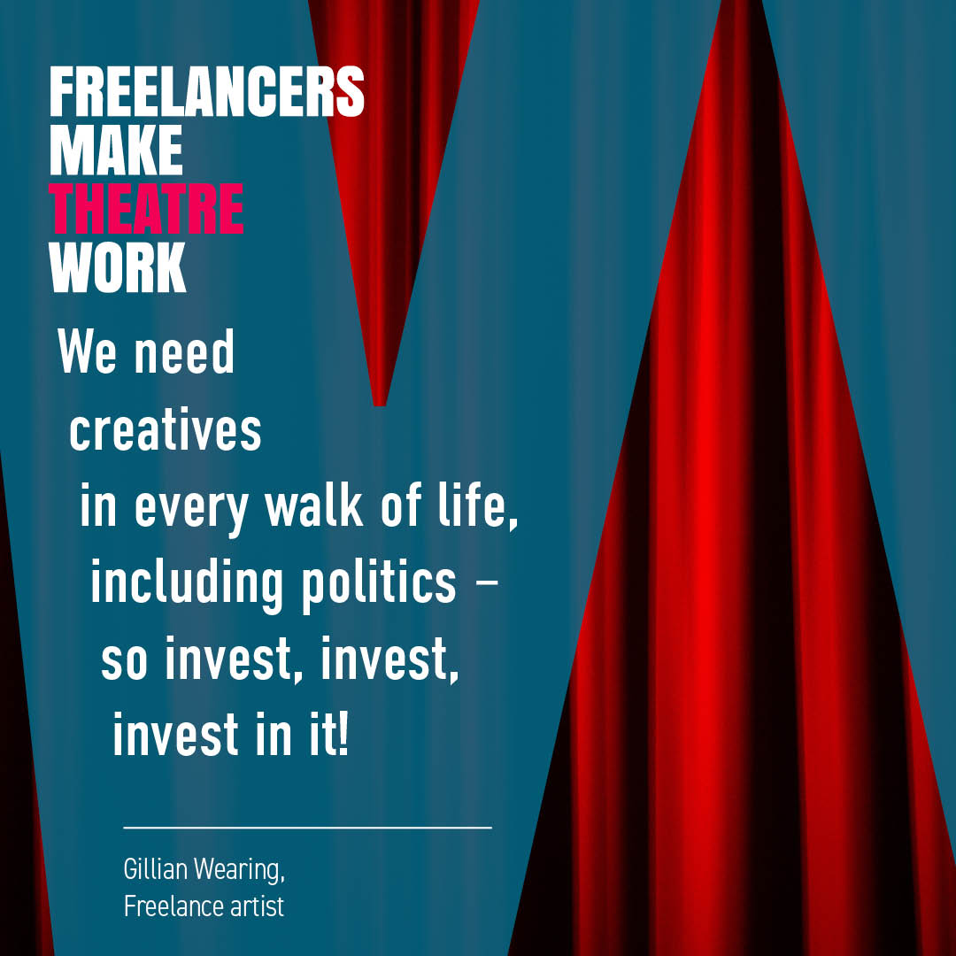 "Art should be seen as as important as English and maths when it comes to education. It might not be everyone’s mode of communication, but for many children and adults it is the only way they can communicate effectively with the world." - Gillian Wearing, freelance artist.