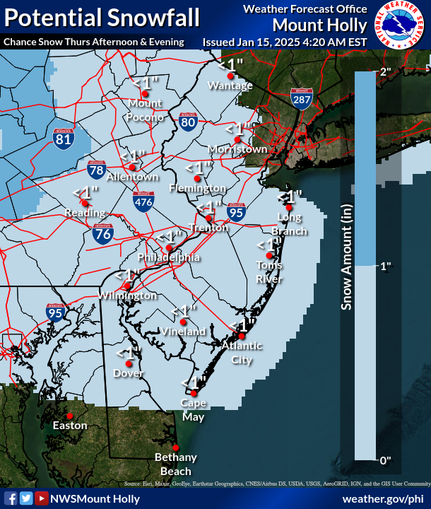 NWS Mount Holly tweet media