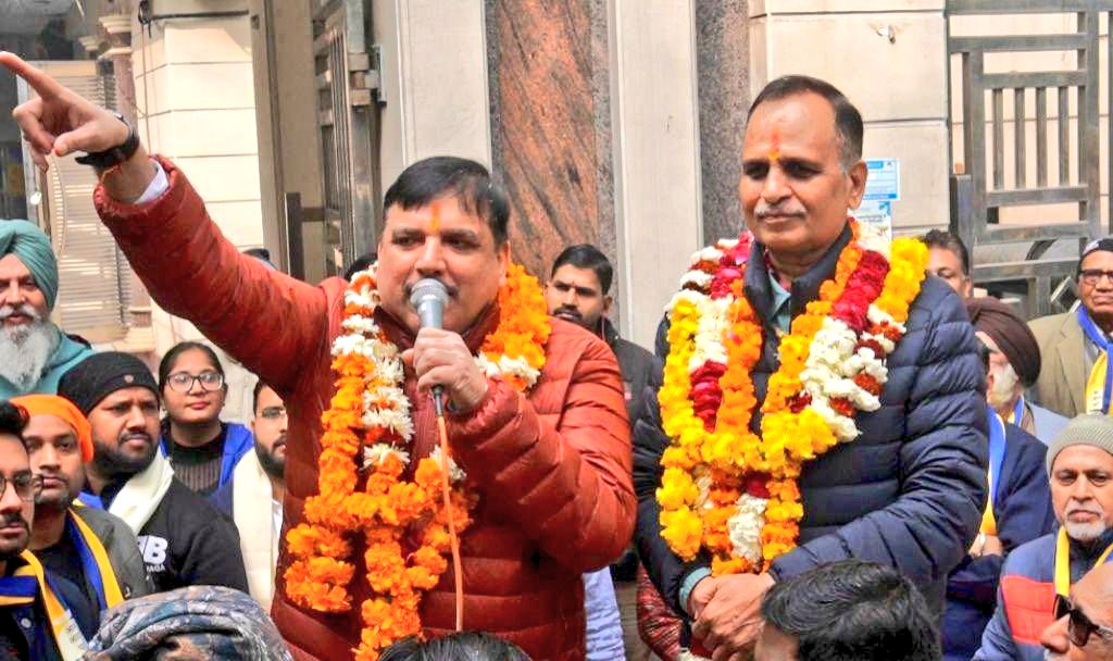 Sanjay Singh AAP tweet media