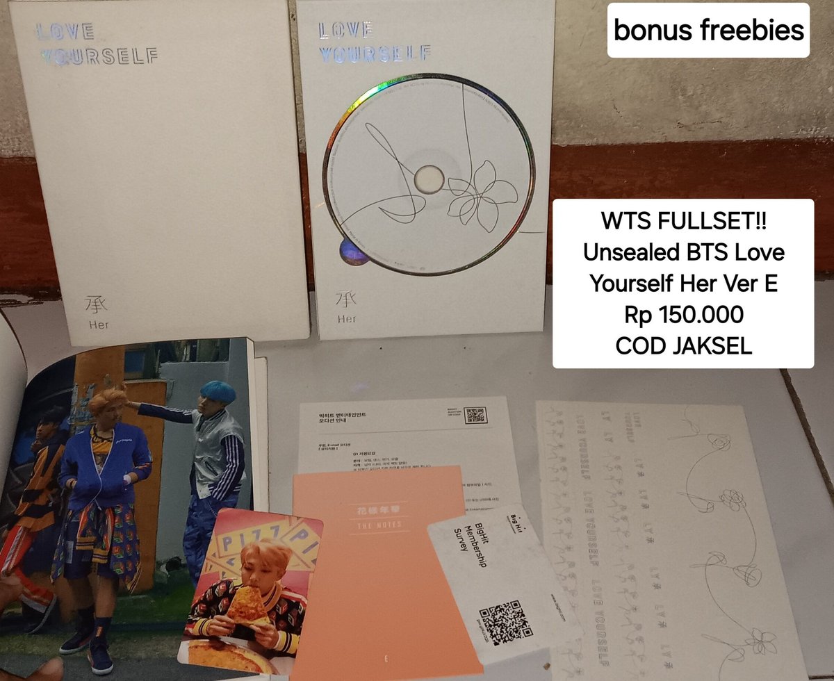 cith26's tweet image. WTS WTS WTS❗️❗️❗️
ALBUM BTS UNSEALED
Detail di picture yaah📷
Minat? Langsung dm aku aja okey👌🏼
Free poster BTS

No tipu tipu, Real
#albumbts #wanttosell #btsloveyourself #rapmonsterbts #sugabts #jinbts #jhopebts #jiminbts #taehyungbts #jungkookbts #realnofake