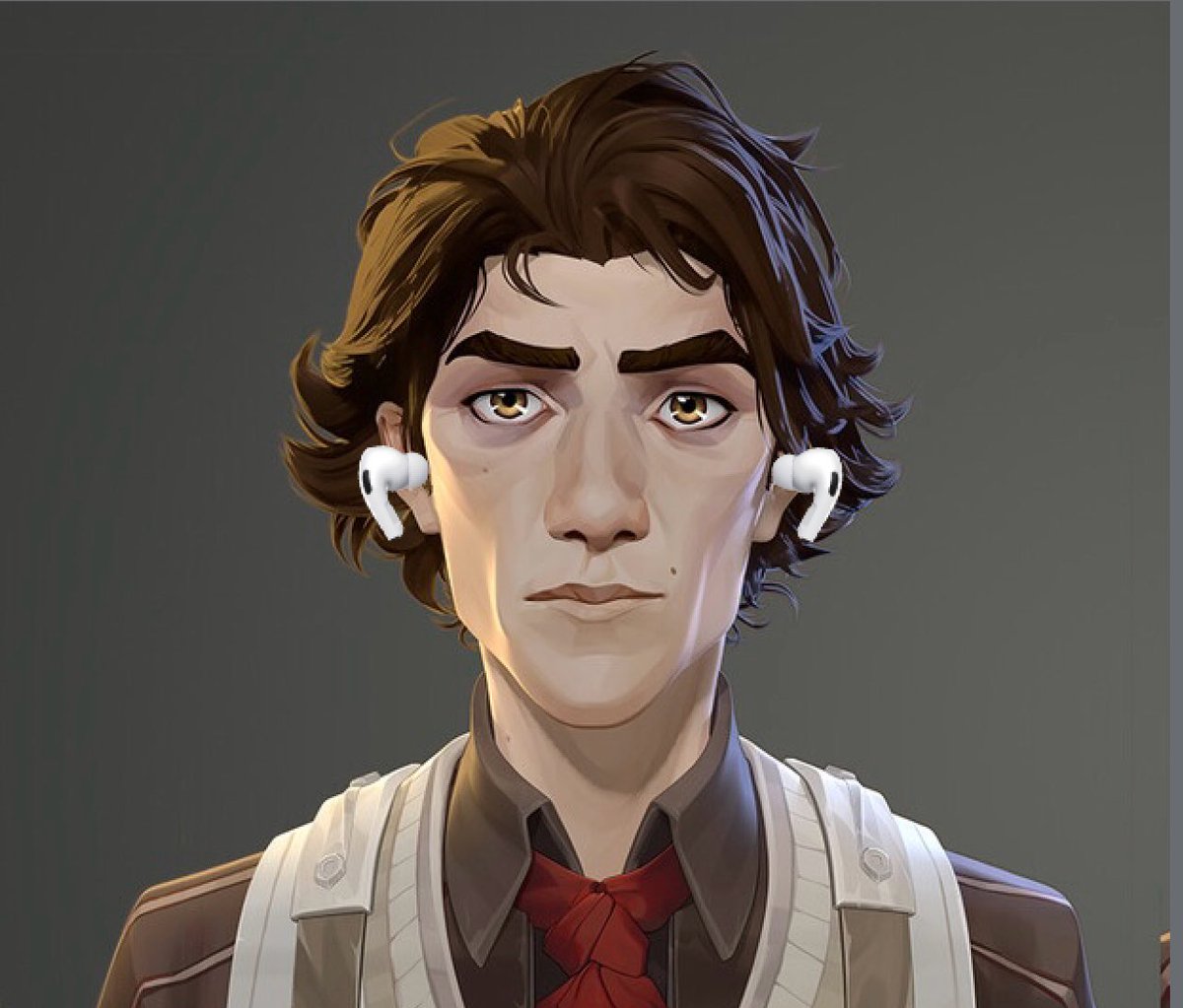 Coffindaydream's tweet photo. What’s viktor listening to? Wrong answers only https://t.co/hZIGsea7Zi