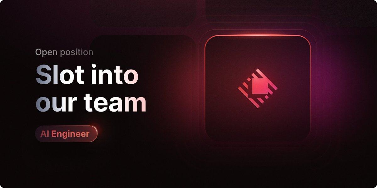 More hiring news - we’re looking for our first AI Engineer to join the team!

🧠 Shape the future of AI at Raycast
🚙 Autonomy and experimentation
🤓 Hack on ideas every Friday
🌏 Remote, CET ± 3 hours
💰 Location-independent salary

More info 👉 raycast.com/jobs/ai-engine…