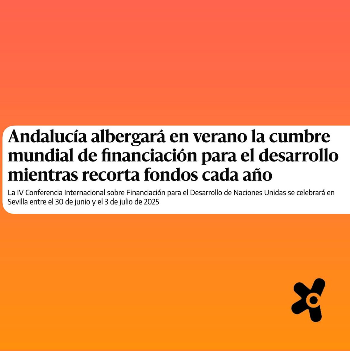 La Coordinadora✳️ (@coordiongd) on Twitter photo La IV Conferencia Internacional sobre Financiación para el Desarrollo de Naciones Unidas se celebrará en Sevilla entre el 30 de junio y el 3 de julio de 2025
<a href="/eldiarioes/">elDiario.es</a>
eldiario.es/andalucia/anda… La IV Conferencia Internacional sobre Financiación para el Desarrollo de Naciones Unidas se celebrará en Sevilla entre el 30 de junio y el 3 de julio de 2025
<a href="/eldiarioes/">elDiario.es</a>
eldiario.es/andalucia/anda…