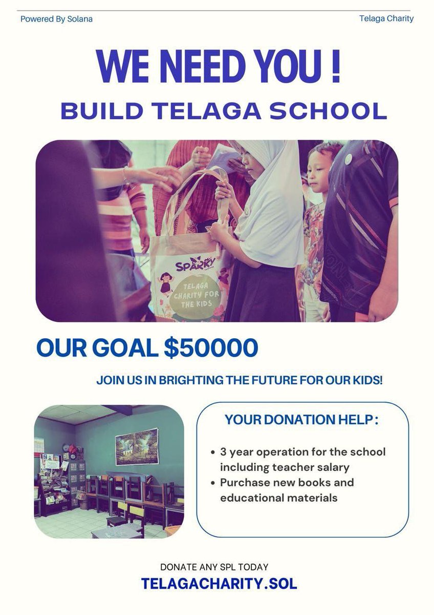 yunepto's tweet image. Guys untuk mengawali tahun 2025 ini agar lebih berkah, gw mau ngajak kalian semua bersedekah yuk melakui gerakan "Komunitas Kripto Indonesia Peduli".

Ini gw nemu charity yaitu Telaga Charity dari bro @rizzy_sol &amp;amp; @telagacharity dimana saat ini dibutuhkan Fund estimasi $50,000 &amp;amp;…