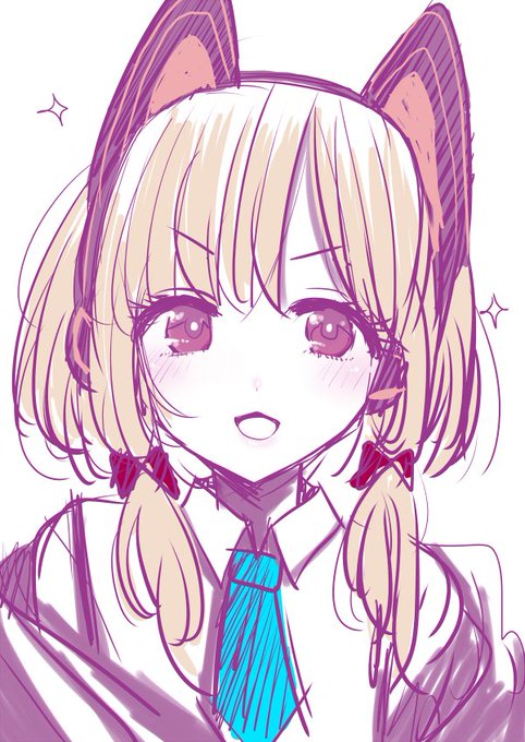 だいぶ前に描いたモモイ 