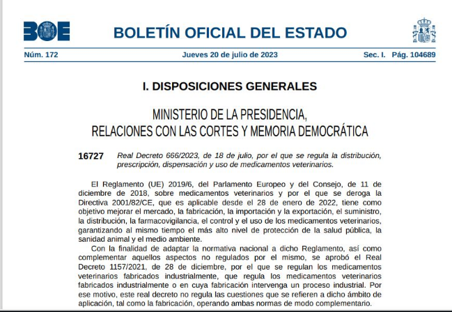 ⚖️ Comprensible i necessari l'objectiu de la nova normativa, ara bé, s'haurien de buscar mesures eficaces per permetre facilitar assistència veterinària justament a aquells animals revictimitzats per l'administració. 

✍ chng.it/qBmGTmhrbc

<a href="/AnimalesGob/">D. G. Derechos Animales</a> @mapagob #animals