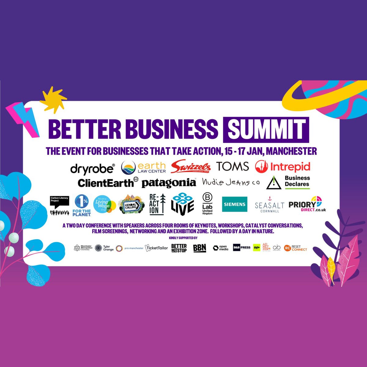 HiveIT_uk's tweet image. 📢 Today’s the day! We’re excited to attend The Better Business Summit in Manchester! This year&apos;s theme is &quot;Future Proof,&quot; featuring keynotes, fireside chats, and workshops. If you&apos;re around, come say hello! 

#BBS25 #BetterBusinessSummit #SustainabilityEvents