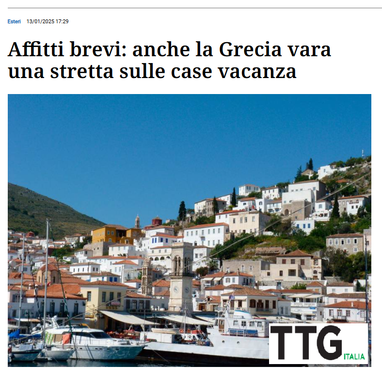 FI_Possibile's tweet photo. Anche la #Grecia, come molte altre destinazioni #turistiche, ha deciso di imporre nuove regole per gli #affitti brevi.
Come riporta https://t.co/BZBcmbwvFH, il Paese ha deciso di vietare definitivamente l’affitto di seminterrati, appartamenti o stanze privi di finestre, luce naturale e ventilazione diretta.
Non solo: è stata anche proibita la commercializzazione di proprietà che non siano in zone residenziali, in modo da non consentire più l’affitto di abitazioni ricavate in capannoni industriali e locali commerciali.
Ad Atene, inoltre, la nuova legge prevede il divieto di un anno di approvazione di nuove strutture ricettive turistiche nei quartieri di Kolonaki, Koukaki ed Exarchia, con multe di 20 mila euro per chi non rispetta le regole.
#AffittiBrevi #AirBnB #Overtourism
https://t.co/TzkGoOxsdH