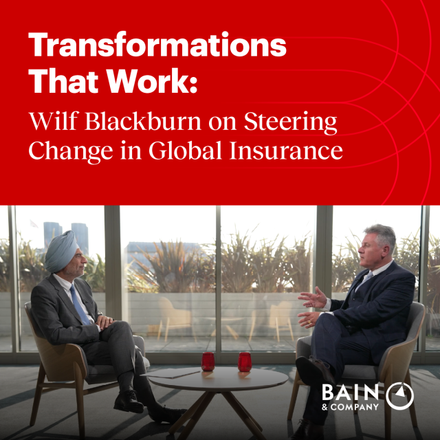 ahijosa's tweet photo. Wilf Blackburn, who has led transformations at multiple leading insurance companies in Asia and Europe, shares his strategies for fostering organizational change with Bain’s Harshveer Singh in this interview. #TransformationsThatWork https://t.co/XFJd1xXHBQ https://t.co/y3LDV8PauQ