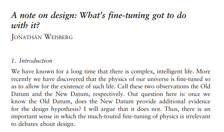 RealAtheology's tweet image. Here are three scholarly critiques of the Fine-Tuning argument that critically analyze different aspects of it. Lots of interesting work with probability theory. Check them out:

Pic I: 
citeseerx.ist.psu.edu/viewdoc/downlo…

Pic II:
fampot.com/wp-content/upl…

Pic III:
citeseerx.ist.psu.edu/viewdoc/downlo…
