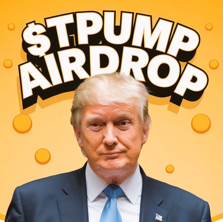 TimeOfTpump's tweet photo. 🚨 $TPUMP AIRDROP! 🇺🇸
First 555 Patriots get FREE $TPUMP tokens! Join the movement inspired by Trump’s strength.
💰 How to Claim:
1️⃣ Follow @TimeOfTpump
2️⃣ Retweet
3️⃣ Comment wallet address
🔗 6eUdiK5yXw58dTzi5rnG4R1fHAoZ9RyNdnorBN1Upump
#TPUMP #Airdrop #PatriotCrypto https://t.co/dJ42T0BGxv