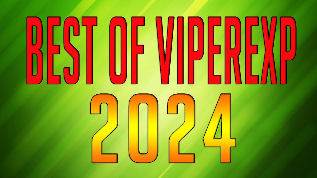 Viper_Exp's tweet image. check out the best of 2024 video!
link: youtu.be/1fkgPteHSS4