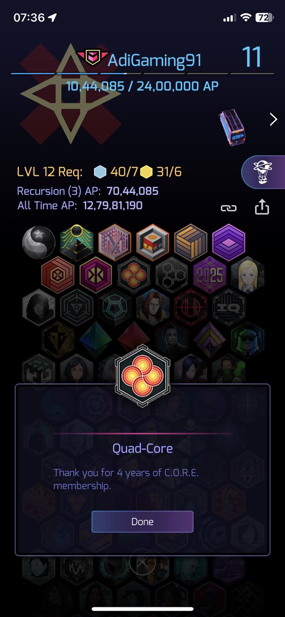 AdityaPanicker5's tweet image. #Quad #Core #QuadCore #Medal #Ingress