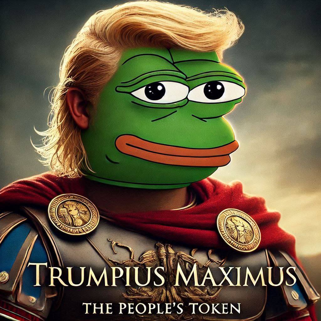 vnliebe's tweet photo. @Crypto_Bullsss 🚀Ticker $TRUMPIUS
👉Mr. President's wallet is holding over $200k in this meme.
👉This is the original memecoin created to celebrate the 47th President.
🚀Market Cap: $7.1M, ATH: $20M
👉 -DYOR-
💎 https://t.co/J1Xzoiporm
🔥 https://t.co/6GdqixEeOw
🔥 https://t.co/opRXZNg7Wb https://t.co/SDWAICg9Ua