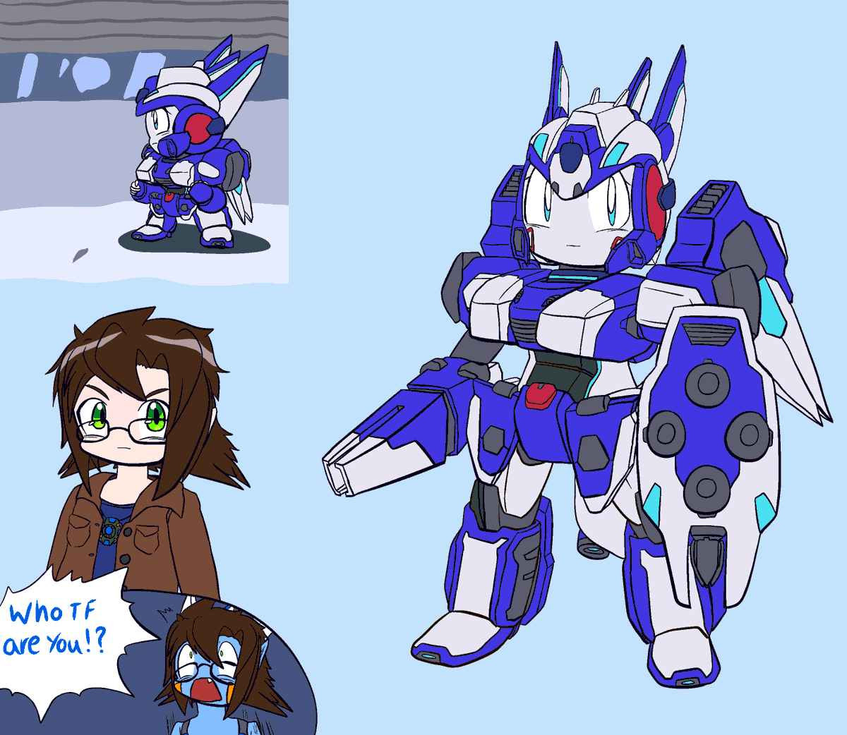 GunmaWong's tweet photo. some wearable armor concept for Gaudia (w/ very obvious reference)
and have a very cursed human Gunma
#furryart
#mecha
#ケモノ
#うちの子
#SRWD https://t.co/RGh6v6QwrR