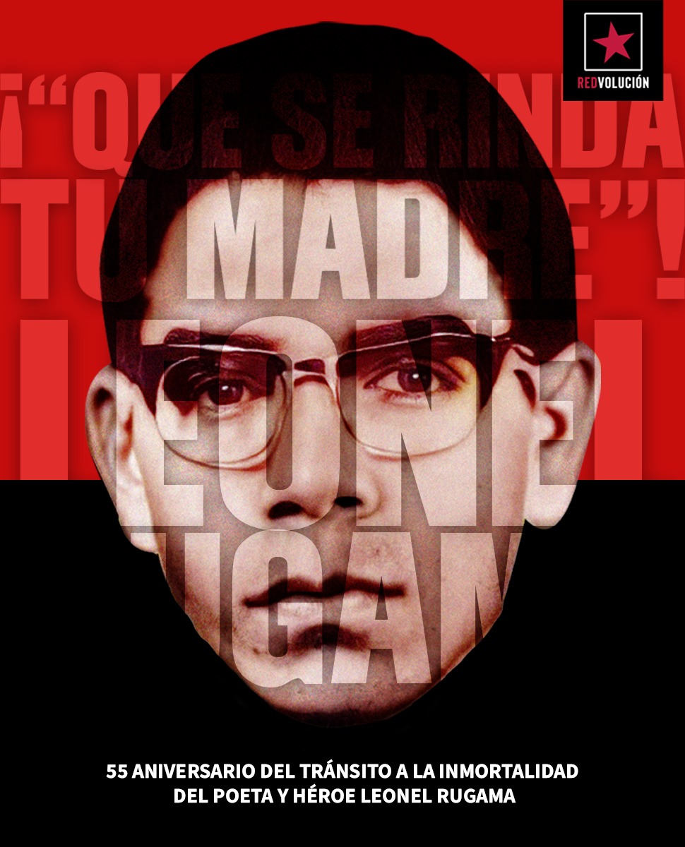 #Nicaragua 🇳🇮  un día cómo hoy Cayó el poeta Leonel Rugama después de enfrentar por varias horas a la brutal  guardia Somocista el 15 de enero de 1970, su ejemplo nos inspira seguir luchando por la libertad y la soberanía de nuestro país #2025SiempreMasAllá
#PLOMO19