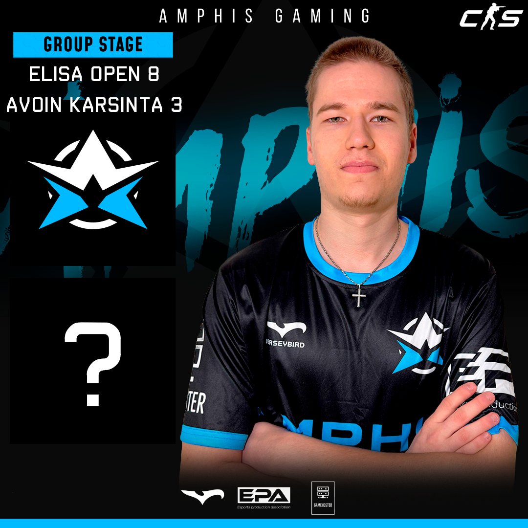 AmphisGG's tweet image. TÄNÄÄN MENNÄÄN!

🏆Elisa Open  8 avoin karsinta 3
🕒15:00

#cs2fi #AmphisGG #Espoo #esportsfi