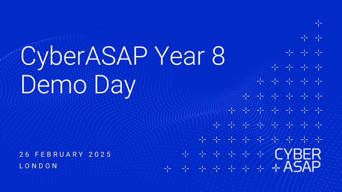🚨 Looking for the next big thing in #CyberSecurity? The #CyberASAP Demo Day is your chance to see cutting-edge solutions from 14 groundbreaking academic startups! Don’t miss out—register now for an exclusive preview: ow.ly/wCls50UGPLV #Innovation #Tech #AI