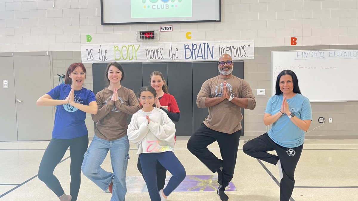 “Namaste from RJ Lee Elementary Yoga Club! 🧘‍♀️🌟🙏🏾We meet every Tuesday at 3:30 PM to relax, stretch, and connect. Open to 4th &amp; 5th-grade students, parents, and staff.<a href="/chrissy8006/">Christina G.</a>⁩ ⁦<a href="/Ruby__Bryant/">Ms. Bryant</a>⁩ ⁦<a href="/MissLamb4th/">Stormi Lamb</a>⁩ #NoPlaceLikeLee #rjlyr11