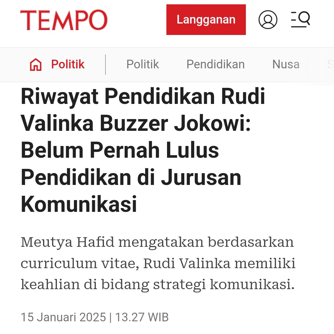 Panggil aja || Mas Steff (@stefanantonio__) on Twitter photo .
.
Mungkin yang dimaksud Ibuk <a href="/meutya_hafid/">Meutya Hafid Ansyah</a> ..
K O M U N I K A S I = M B A C O D ??!!!
Pakar memang Blyow ituh
๐๐คฃ๐๐คฃ๐๐คฃ๐
.
. .
.
Mungkin yang dimaksud Ibuk <a href="/meutya_hafid/">Meutya Hafid Ansyah</a> ..
K O M U N I K A S I = M B A C O D ??!!!
Pakar memang Blyow ituh
๐๐คฃ๐๐คฃ๐๐คฃ๐
.
.