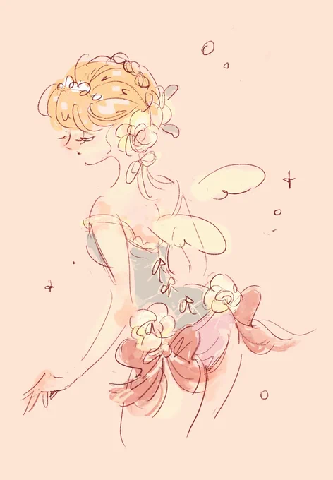 今月前半のオリジナル絵…ꕤ 