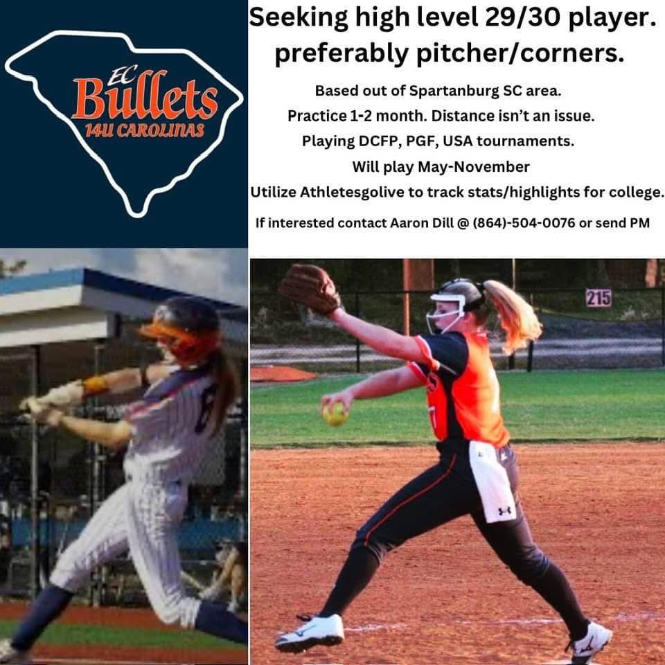 EC Bullets Carolina’s 14U (@ecbullets_sc) on Twitter photo 