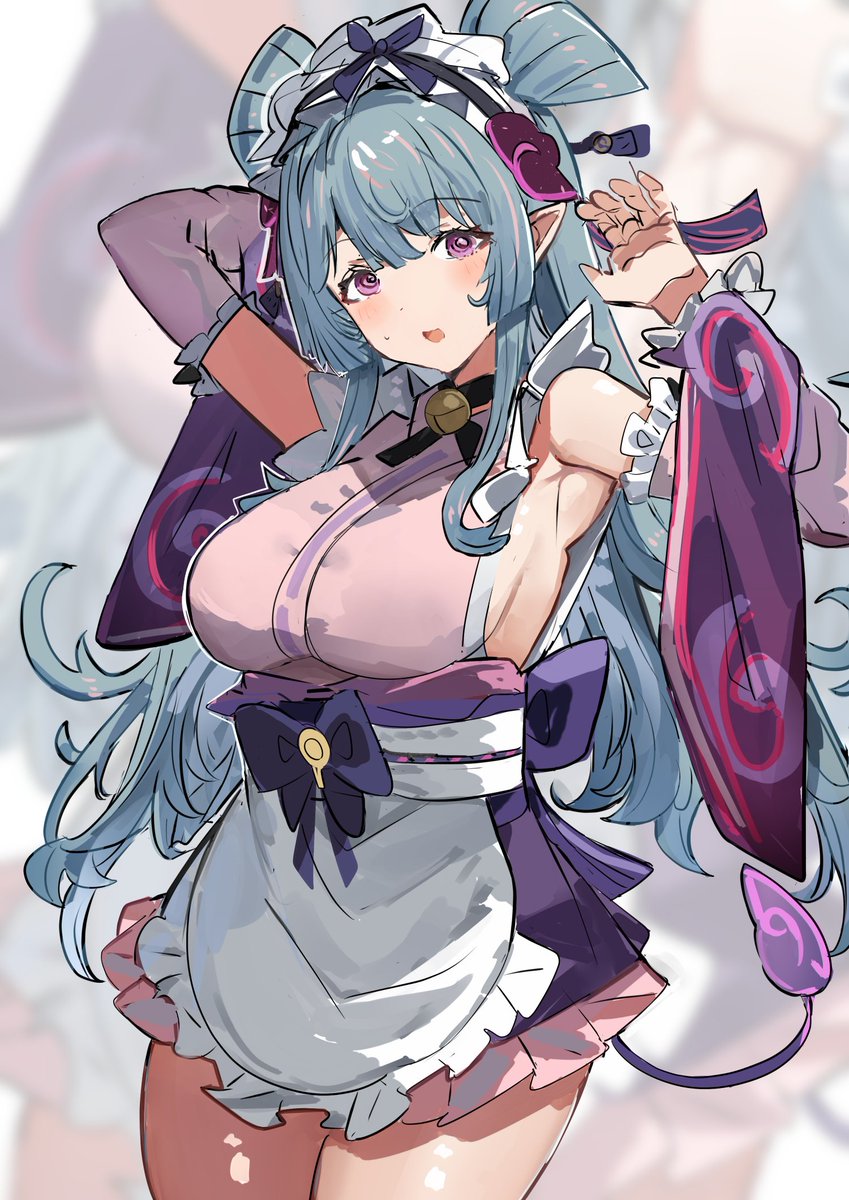 the_olphy3's tweet photo. 瑞希ちゃん癖の詰め合わせすぎる。　＃原神 https://t.co/m1lu5RoDZU