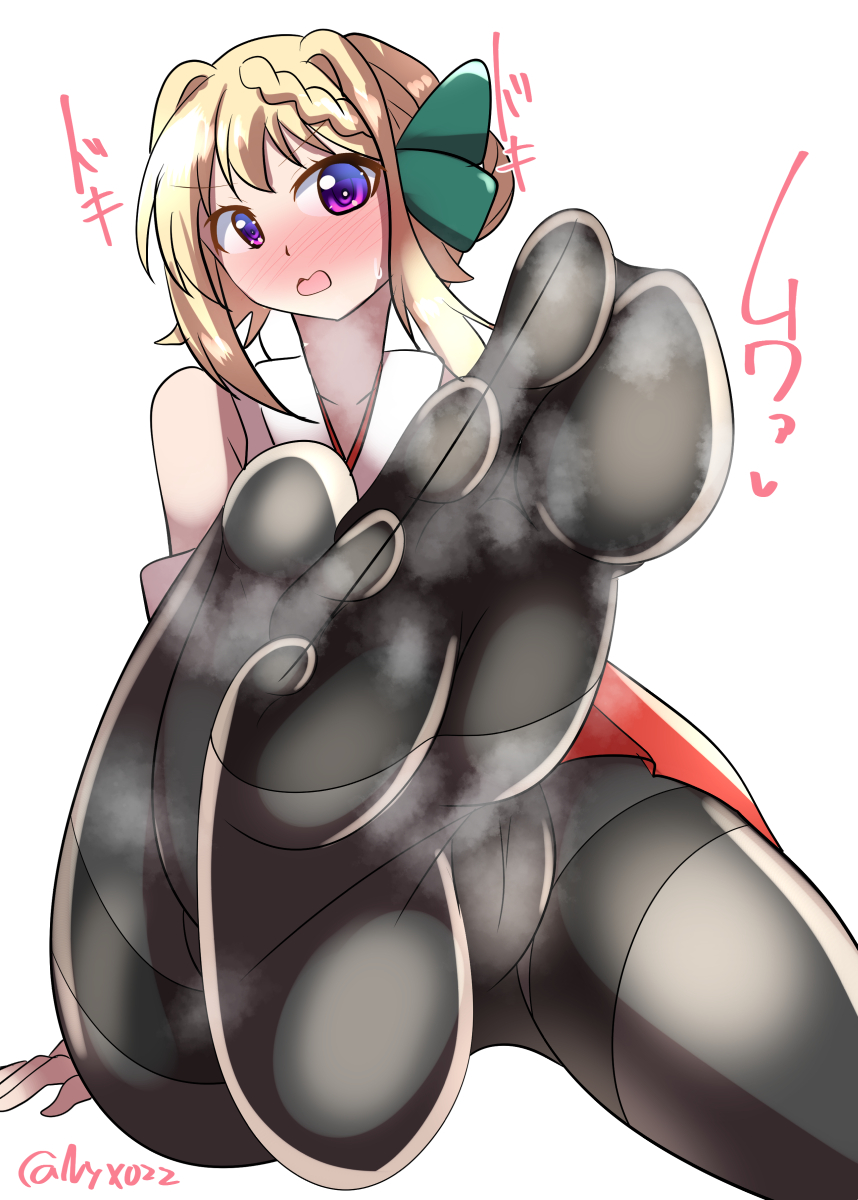 「足裏が嗅ぎたい…?…まぁいいわ///」
ムチムチ黒タイツパースちゃん(ˇωˇ)    
連続1776日目 
#艦これ版真剣お絵描き60分一本勝負_20250115 
#艦これ版深夜の真剣お絵描き60分一本勝負 
#10000日チャレンジ #めび環んどろ 
#パース 