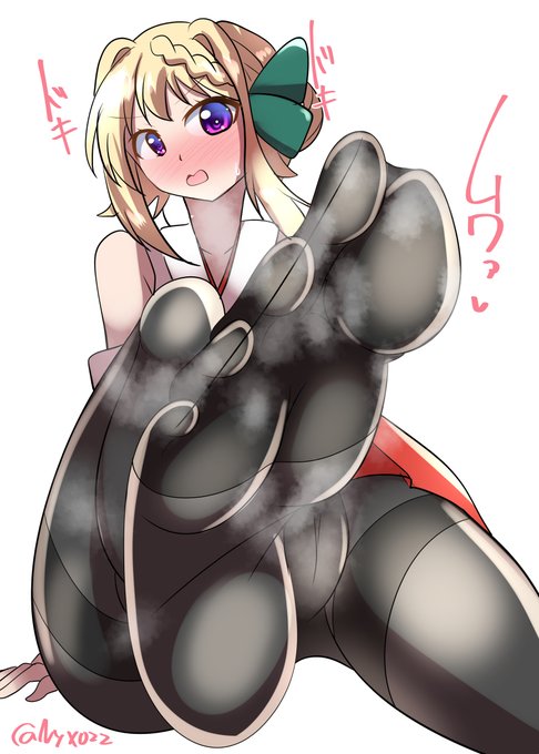 「足裏が嗅ぎたい…?…まぁいいわ///」
ムチムチ黒タイツパースちゃん(ˇωˇ)    
連続1776日目 
#艦これ版真剣お絵描き60分一本勝負_20250115 
#艦これ版深夜の真剣お絵描き60分一本勝負 
#10000日チャレンジ #めび環んどろ 
#パース 