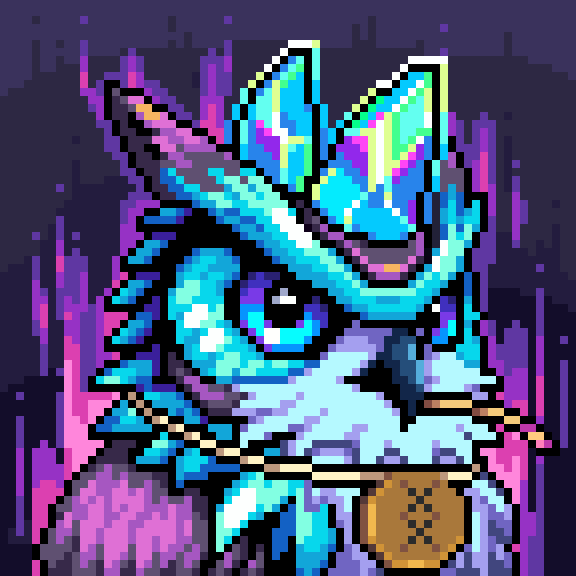 zythBTC's tweet photo. Hoot's up! @noonesees_ will be one of the top Bitcoin Ordinal project in 2025 - don't miss out! 🦉🩵 https://t.co/2p4RKoz5ao