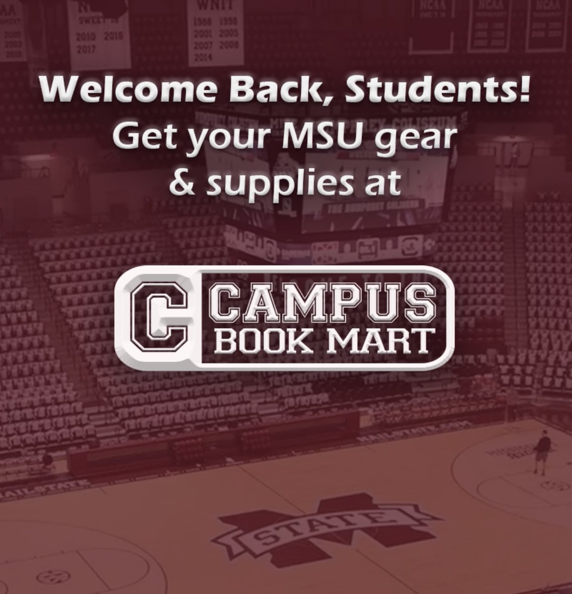 CBM_MSU's tweet image. Shop with us for all your school supplies.  
#springsemester #hailstate