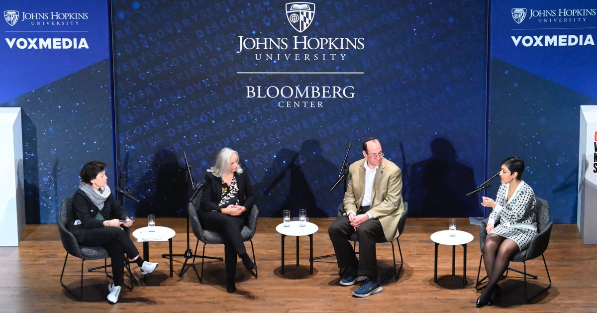 JHUBloombergCtr's tweet image. In 2025, the #HopkinsBloombergCenter is looking forward to another year of insightful conversations on today&apos;s most important issues. 

Follow us @JHUBloombergCtr for the latest on exclusive events and learn more: bit.ly/42dzSs5