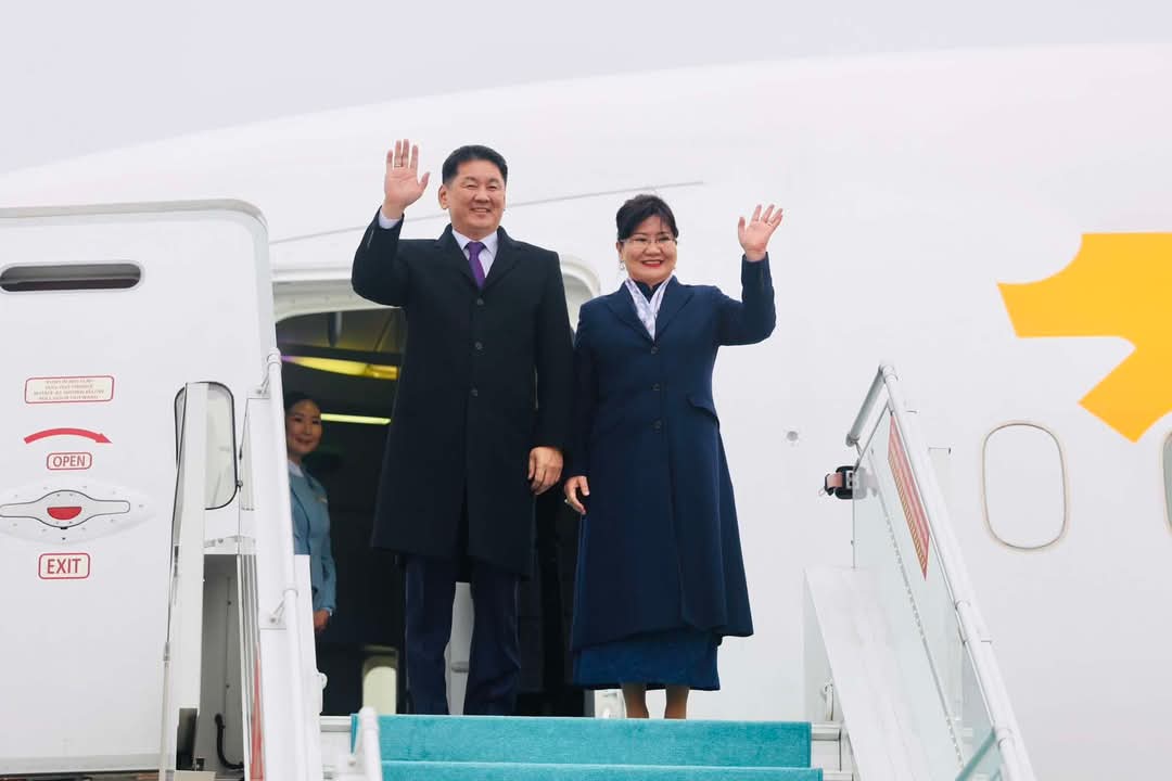 odukaE's tweet photo. State visit of His Excellency Ukhnaa Khurelsukh, President of Mongolia to The Republic of Türkiye kicks off... https://t.co/ERoQFqXxc5
