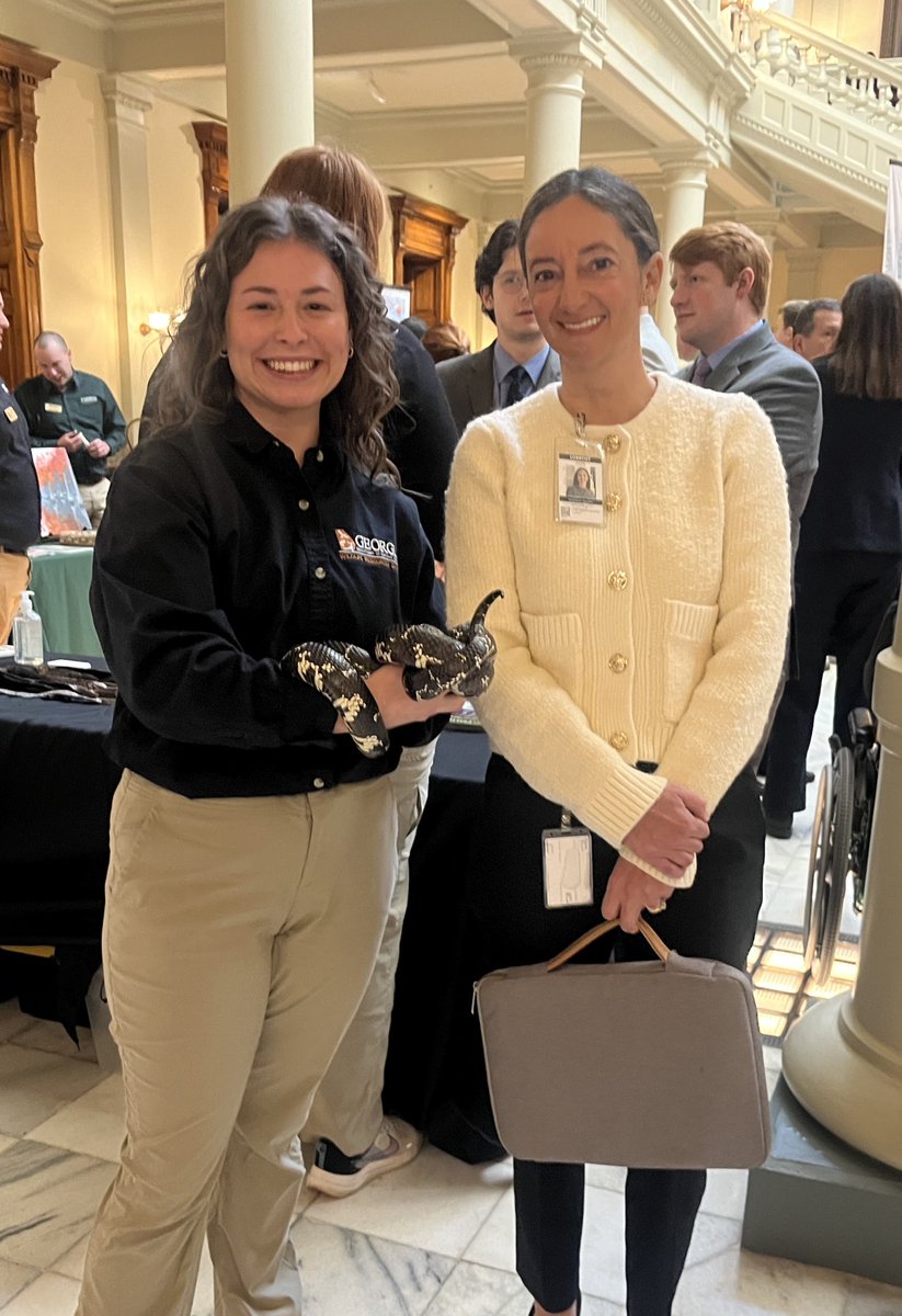 king snake spotted @ the Capitol for Keep GA Wild Day
