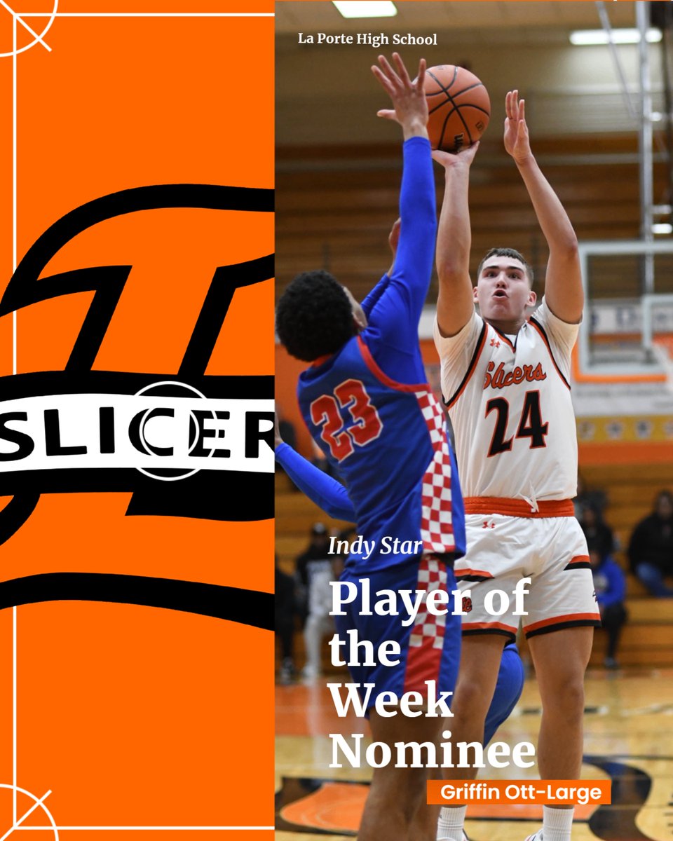 Slicer Boys Basketball sophomore Griffin Ott-Large is one of the Indy Star POW nominees.  Click on the link below to vote for him!

indystar.com/story/sports/h…
