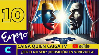 AngelMonagas's tweet photo. #CAIGAQUIENCAIGA #IMPELABLE ¿Ser o no Ser? ¡OPOSICIÓN EN VENEZUELA! https://t.co/C6Yx5iG2zt a través de @YouTube @YouTubeLATAM @ReporteYa @enteratemiami https://t.co/z5wFkXAzOW