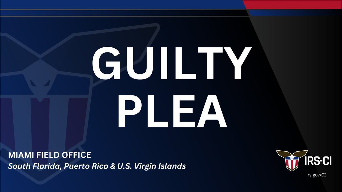 South Florida payroll services company owner pleads guilty to employment tax crimes irs.gov/compliance/cri…