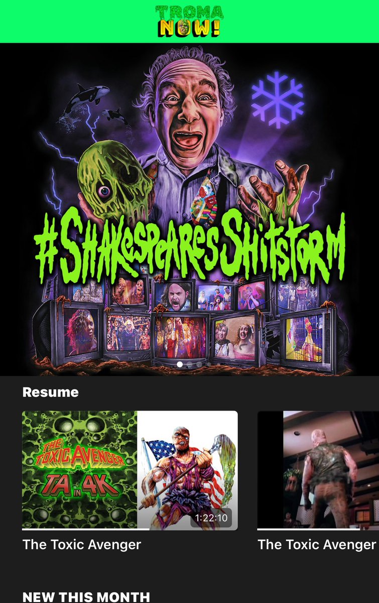 #ShakespearesShitStorm NOW AVAILABLE EXCLUSIVELY ON TROMA-NOW! FIRST MONTH FREE!! #troma #tromaville #tromafilms #tromaentertainment #toxiccrusaders #tromanow #shakespearesshitstorm @tromateam @tru_80sbaby_ <a href="/badtechno/">John Brennan aka Johnny Bubba</a> @amanda_flowersss @officialdebbierochon <a href="/mslisagaye/">Lisa Gaye</a>