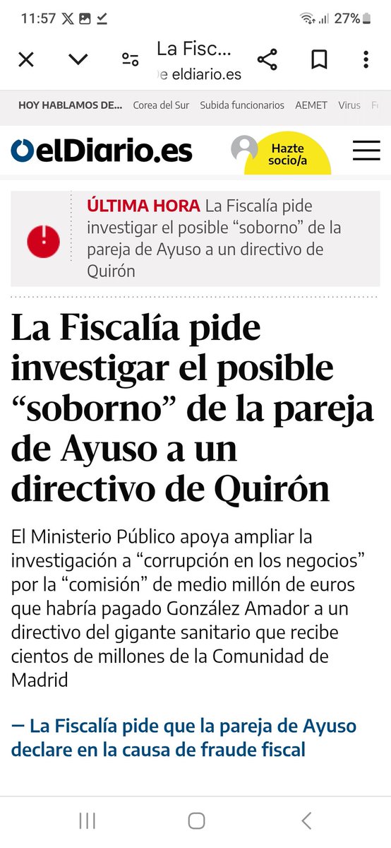 <a href="/ComunidadMadrid/">Comunidad de Madrid</a> <a href="/IdiazAyuso/">Isabel Díaz Ayuso</a> <a href="/IdiazAyuso/">Isabel Díaz Ayuso</a> DIMITE SINVERGÜENZA ‼️‼️
Estás hasta arriba de CORRUPCIÓN ‼️ 😡