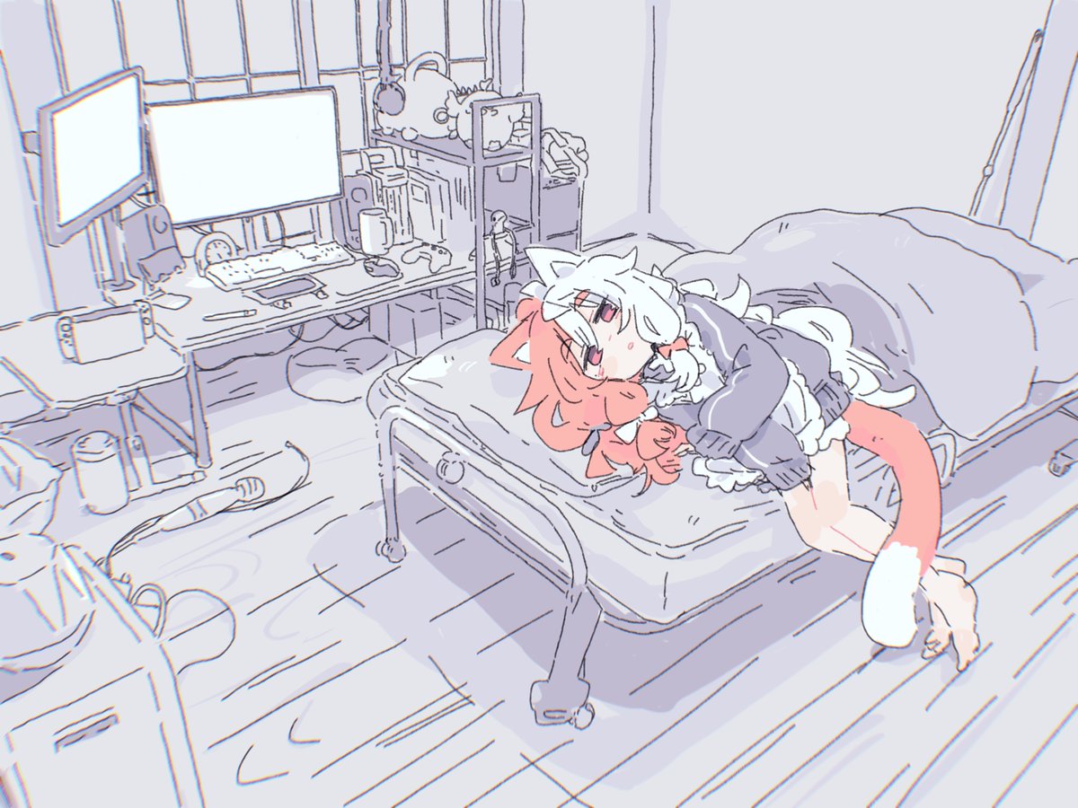 「」|菓しおりのイラスト
