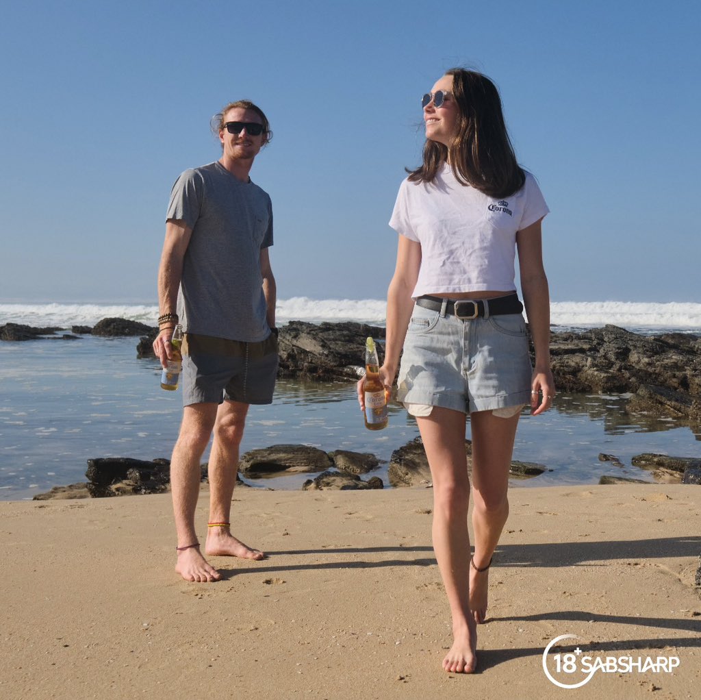 a little bit of vitamin SEA and a SUNBREW in hand 🌊🌞

#ThisIsLiving #CoronaSummerTour #AD