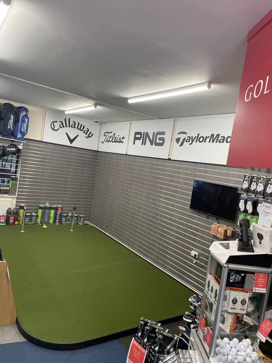 <a href="/WragBarn/">Wrag Barn</a> <a href="/R1Ridsdale/">Ian Ridsdale</a> <a href="/WragBarnMens/">Wrag Barn Mens</a> Day 3 and the grass is greener on the other side! Thanks to <a href="/HuxleyGolf/">Huxley Golf</a> for our extra putting green modular and artificial putting green. Give us a larger practice green to allow us to fit you with more space and freedom. 
What’s next…………….