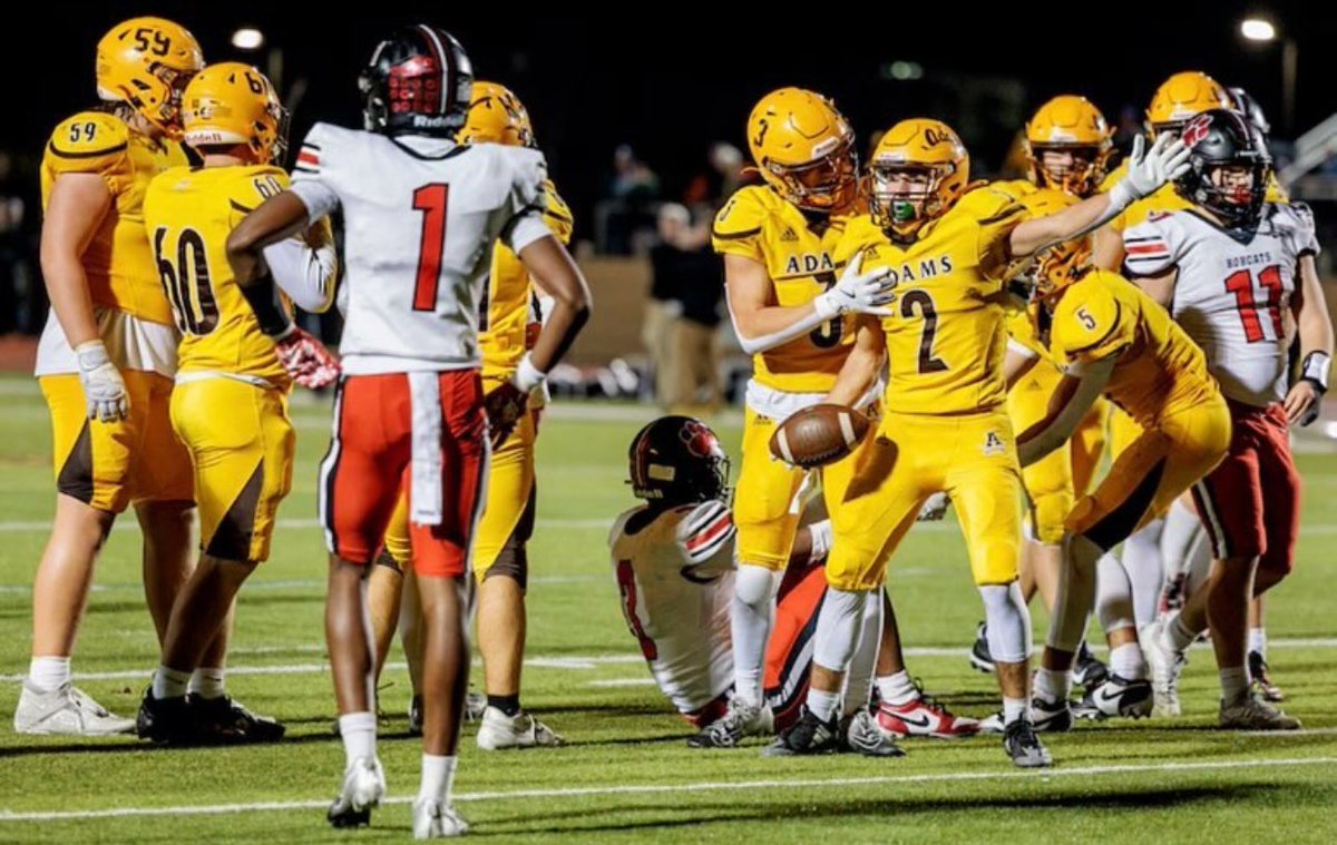 Rochester Adams Football (@r_adamsfootball) on Twitter photo <a href="/RylandWatters/">Ryland (Rino) Watters</a> <a href="/liam_kania/">Liam Kania</a> <a href="/RowanKawa/">Rowan Kawa</a> Cam Dawood <a href="/cam_dawood2/">Cameron Dawood</a>
GPA 3.8
5’9
165 lbs
Last 8 Games:
635 total yards
27 rec. 523 rec yards (372 YAC)
17 att. 93 rush yards
50 total tackles
27 solo
Many clutch plays on both sides of the ball as a Jr. ⚡️ in a bottle!
➡️ hudl.com/v/2R0V0a ⬅️ <a href="/RylandWatters/">Ryland (Rino) Watters</a> <a href="/liam_kania/">Liam Kania</a> <a href="/RowanKawa/">Rowan Kawa</a> Cam Dawood <a href="/cam_dawood2/">Cameron Dawood</a>
GPA 3.8
5’9
165 lbs
Last 8 Games:
635 total yards
27 rec. 523 rec yards (372 YAC)
17 att. 93 rush yards
50 total tackles
27 solo
Many clutch plays on both sides of the ball as a Jr. ⚡️ in a bottle!
➡️ hudl.com/v/2R0V0a ⬅️
